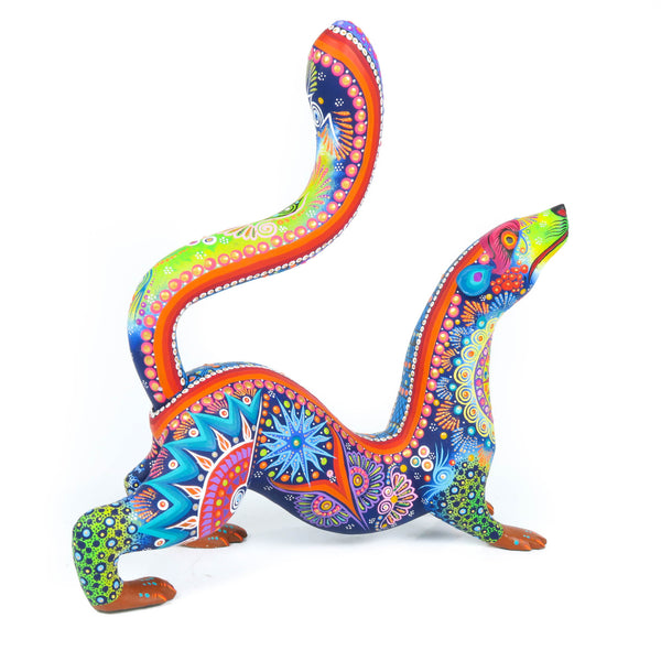 Blue Otter - Oaxacan Alebrije Wood Carving