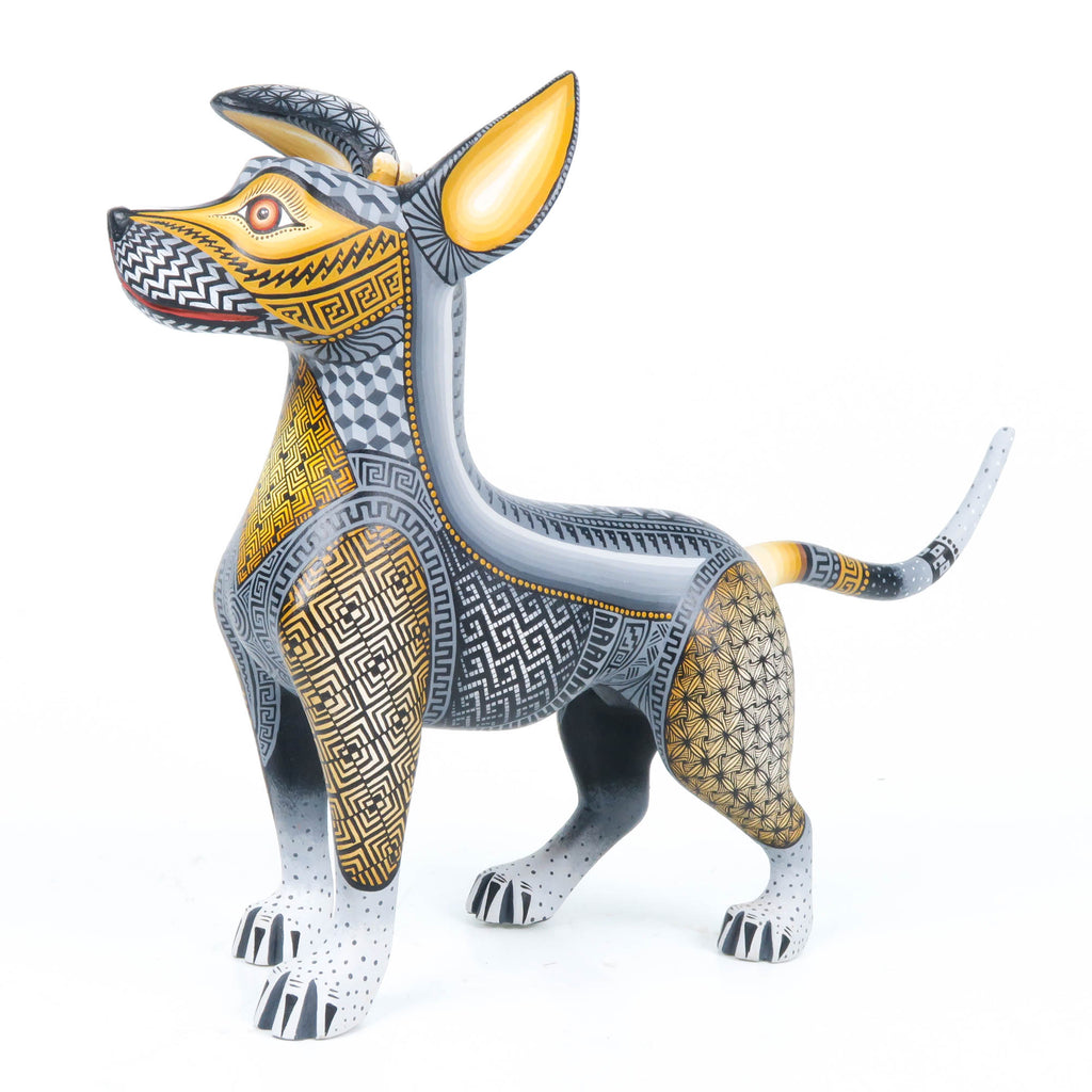 Elegant Dog - Oaxacan Alebrije Wood Carving