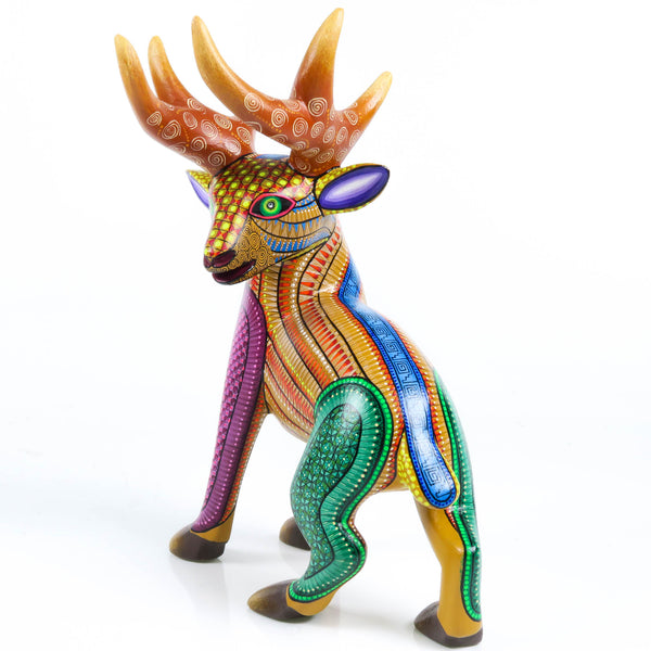 Zapotec Deer - Oaxacan Alebrije Wood Carving