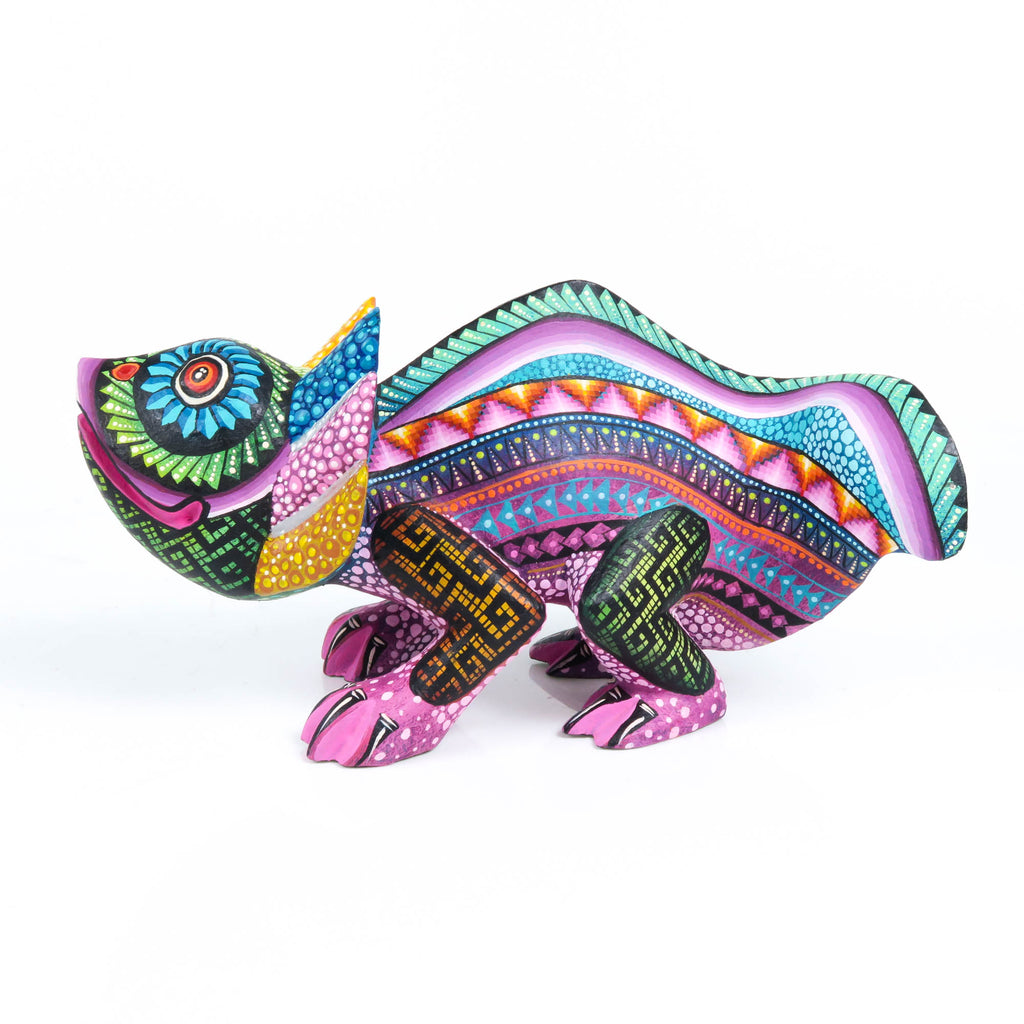 Axolotl - Oaxacan Alebrije Wood Carving