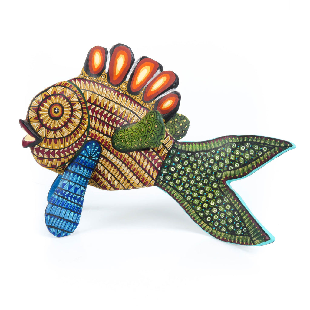 Gorgeous Fish - Oaxacan Alebrije Wood Carving