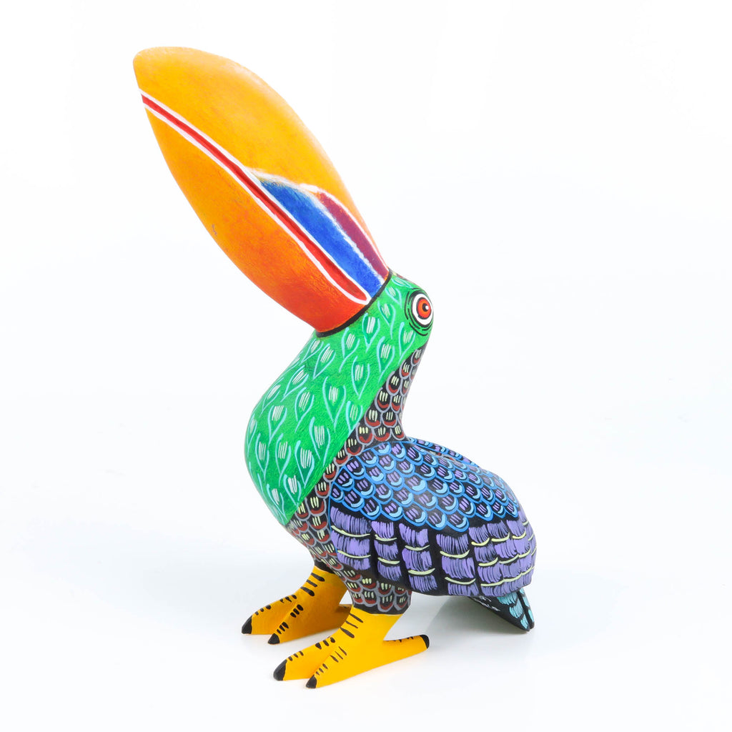 Colorful Toucan - Oaxacan Alebrije Wood Carving