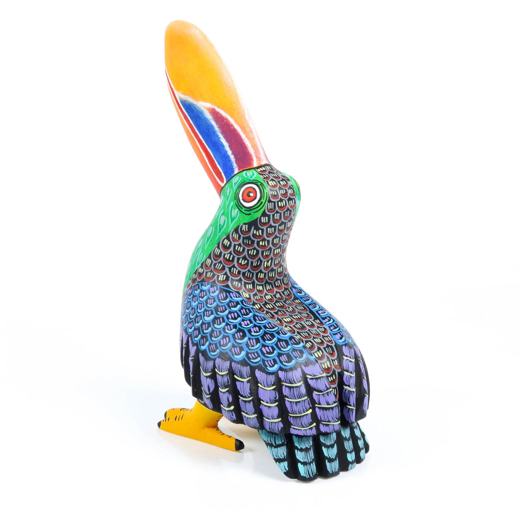 Colorful Toucan - Oaxacan Alebrije Wood Carving – VivaMexico.com
