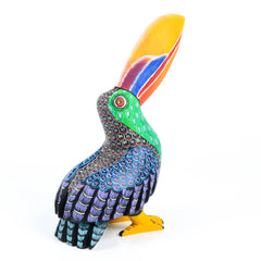 Colorful Toucan - Oaxacan Alebrije Wood Carving – VivaMexico.com