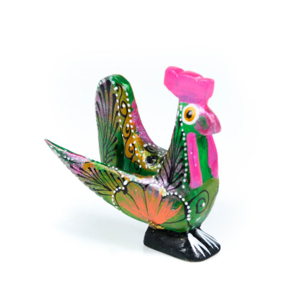 Mini Rooster - Oaxacan Alebrije Wood Carving