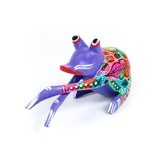 Mini Frog - Oaxacan Alebrije Wood Carving