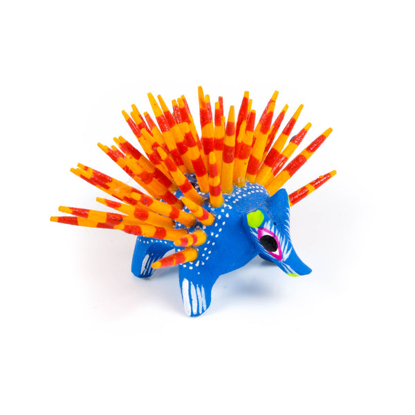 Mini Porcupine - Oaxacan Alebrije Wood Carving