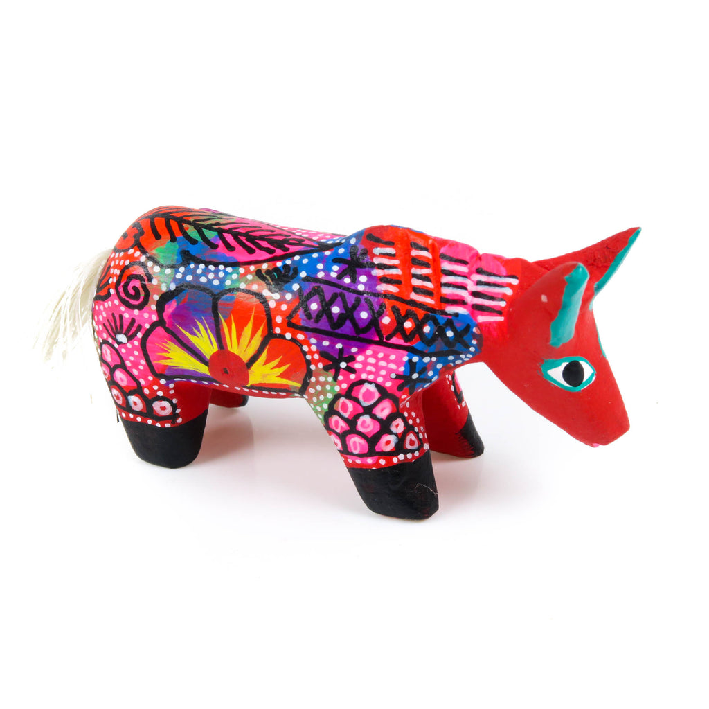 Mini Donkey - Oaxacan Alebrije Wood Carving