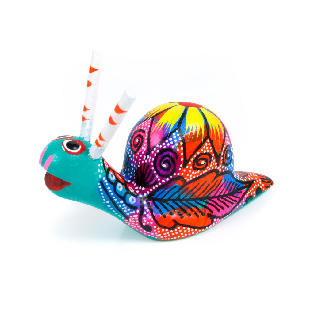 Mini Snail - Oaxacan Alebrije Wood Carving