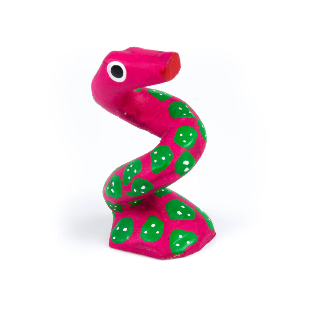 Mini Snake - Oaxacan Alebrije Wood Carving