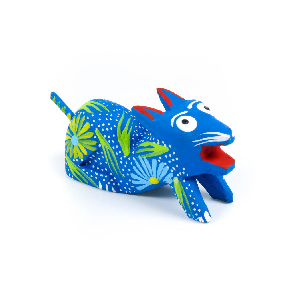 Mini Jaguar - Oaxacan Alebrije Wood Carving