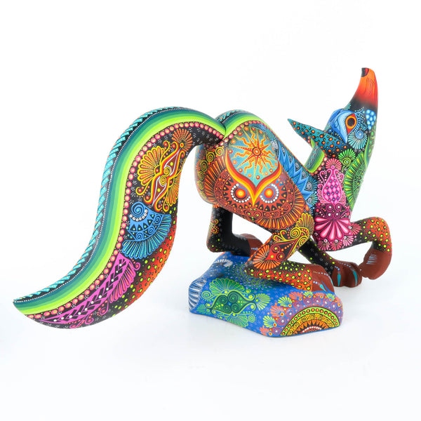 Graceful Fox - Oaxacan Alebrije Wood Carving