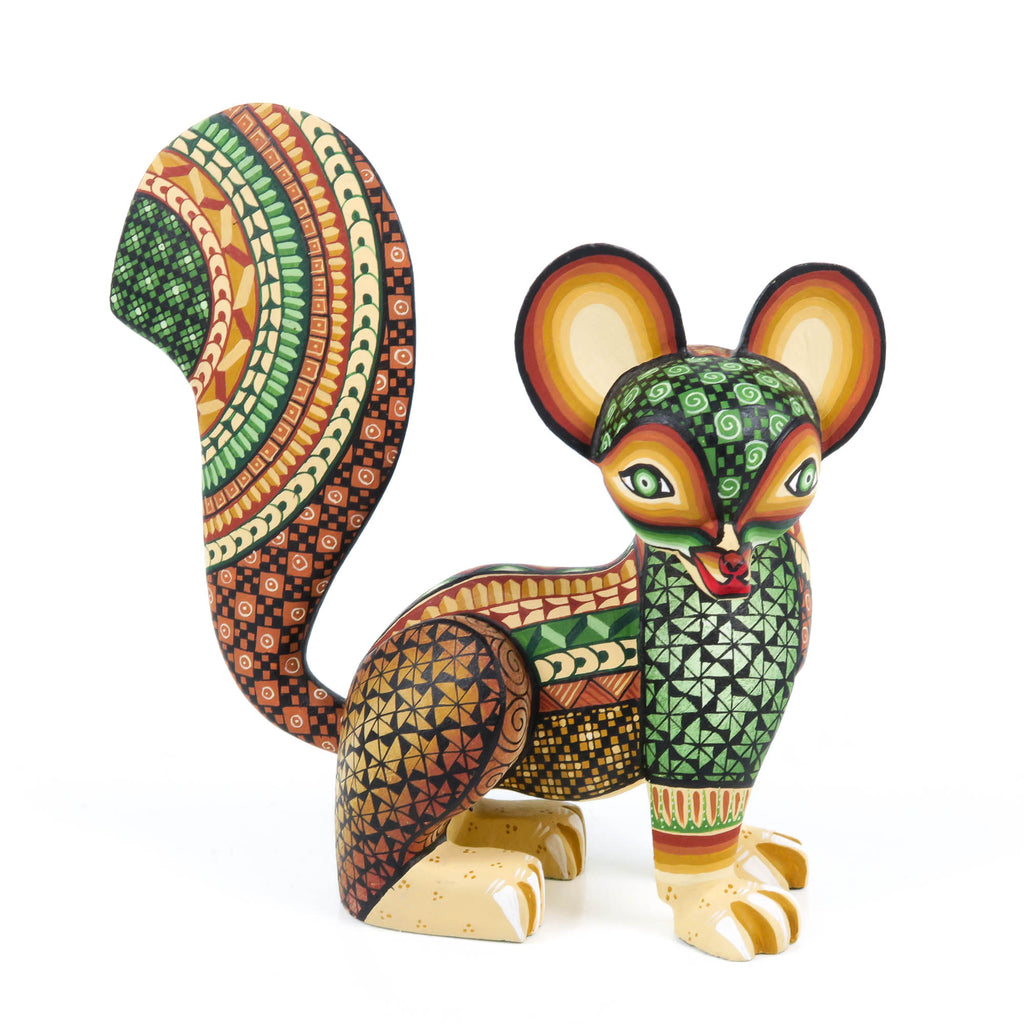 Zapotec Fox - Oaxacan Alebrije Wood Carving