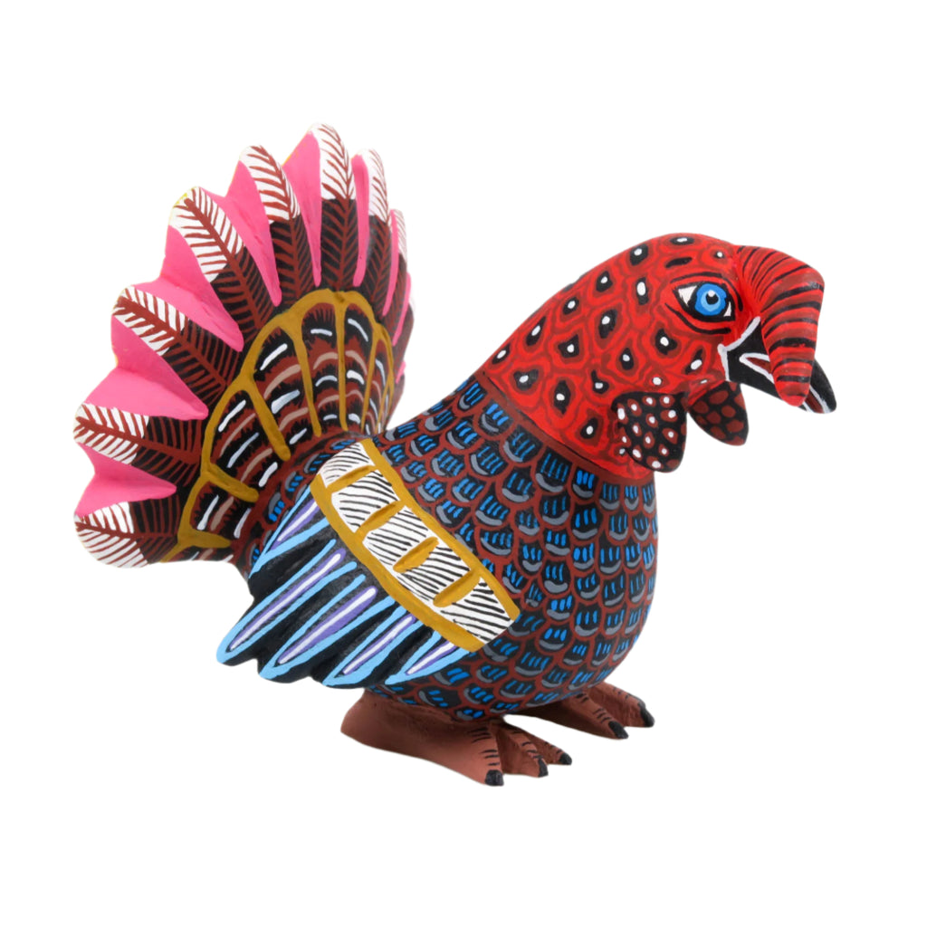 Small Turkey - Oaxacan Alebrije Wood Carving