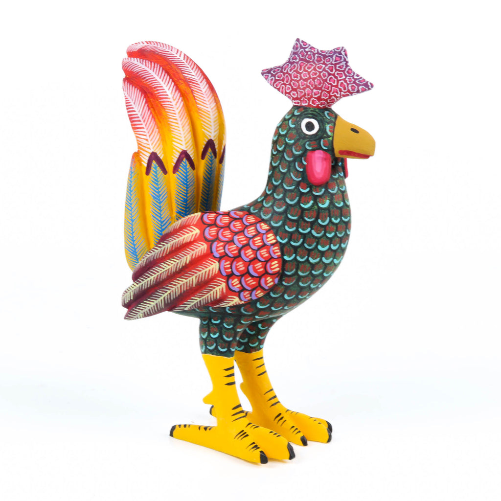 Rooster - Oaxacan Alebrije Wood Carving