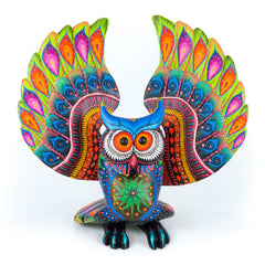Beautiful Large Owl - Oaxacan Alebrije Wood Carving – VivaMexico