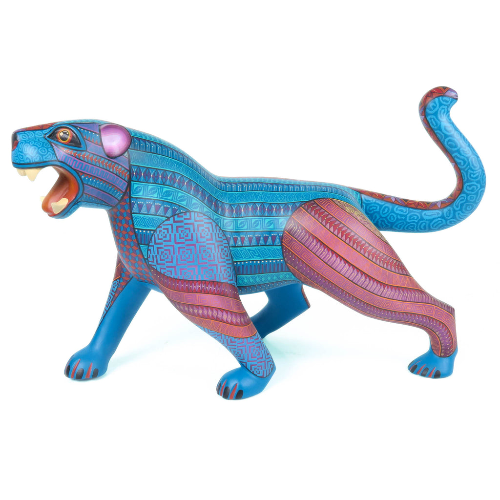 Large Jaguar - Oaxacan Alebrije Wood Carving