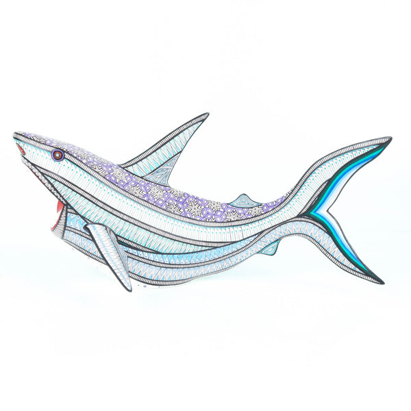 Great White Shark - Oaxacan Alebrije Wood Carving