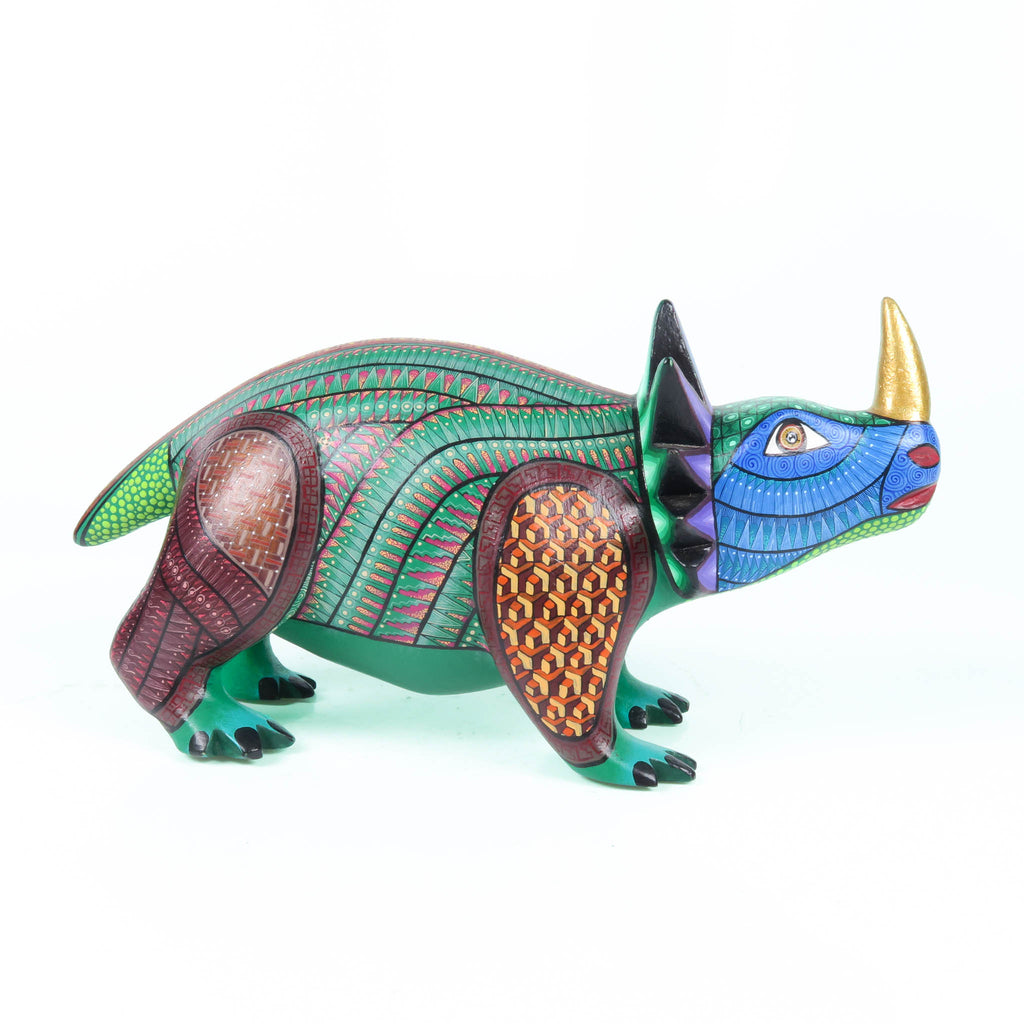 Fine Dinosaur - Oaxacan Alebrije Wood Carving – VivaMexico.com