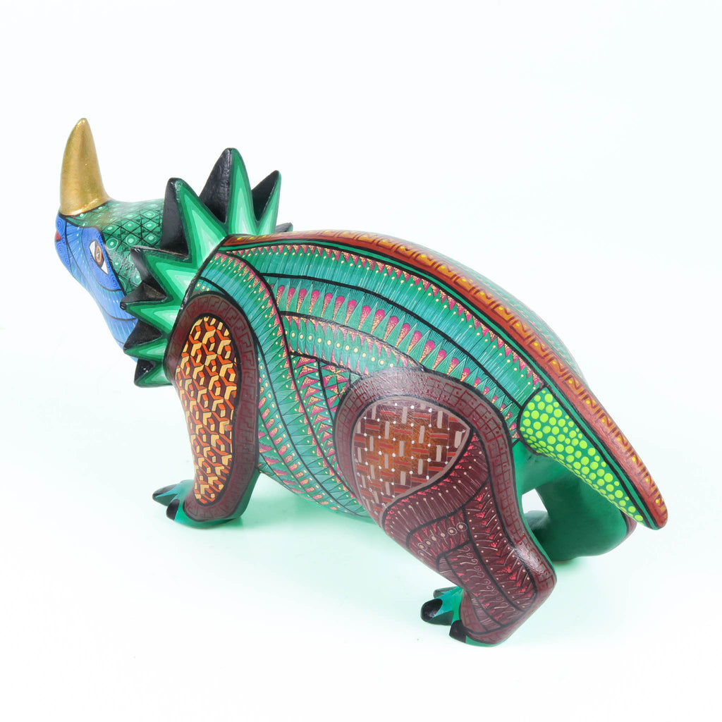 Fine Dinosaur - Oaxacan Alebrije Wood Carving – VivaMexico.com