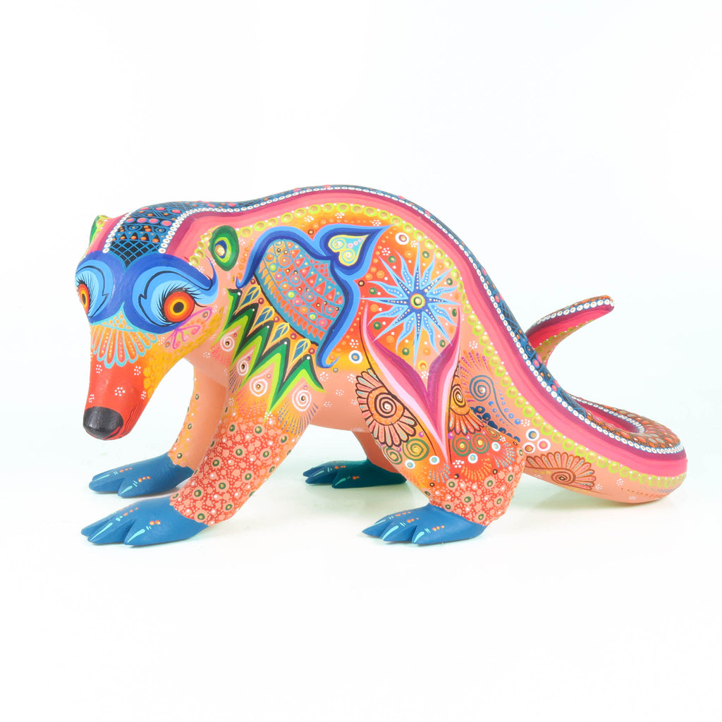 Zapotec Badger - Oaxacan Alebrije Wood Carving