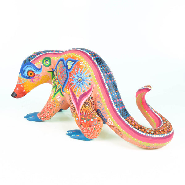 Zapotec Badger - Oaxacan Alebrije Wood Carving