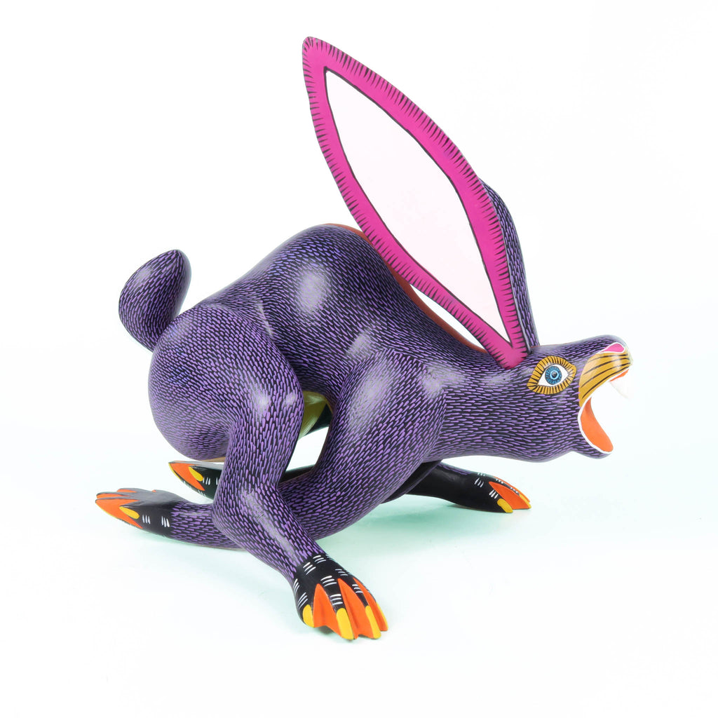 Running Rabbit - Oaxacan Alebrije Wood Carving