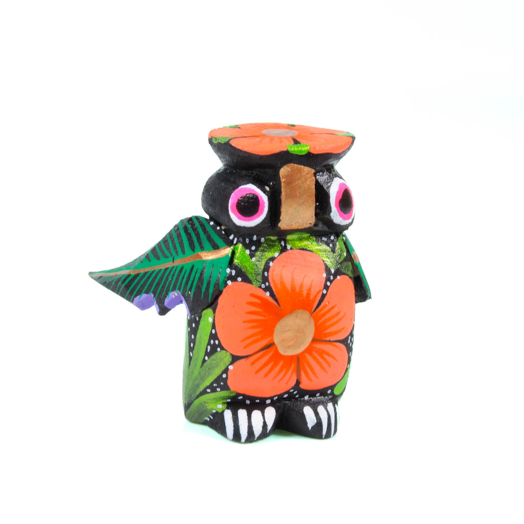 Mini Owl - Oaxacan Alebrije Wood Carving