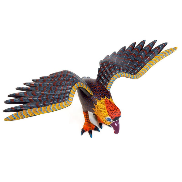 Eagle - Oaxacan Alebrije Wood Carving VivaMexico.com