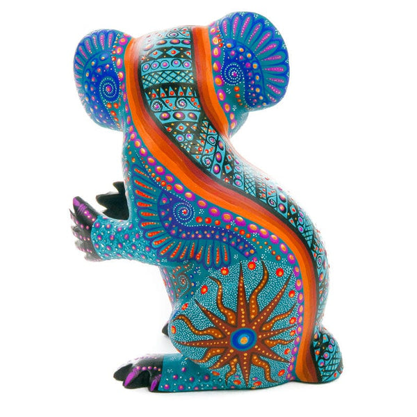 Koala - Oaxacan Alebrije Wood Carving VivaMexico.com