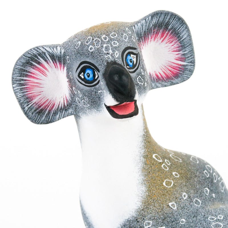 Koala - Oaxacan Alebrije Wood Carving - Eleazar Morales