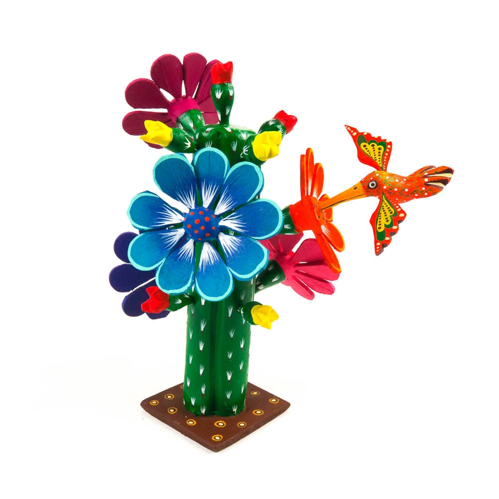 [美品] 3レーシング 1/10 2WD CACTUS Pro メカ付き完成品 Cactus With Hummingbird - Oaxacan Alebrije Wood Carving