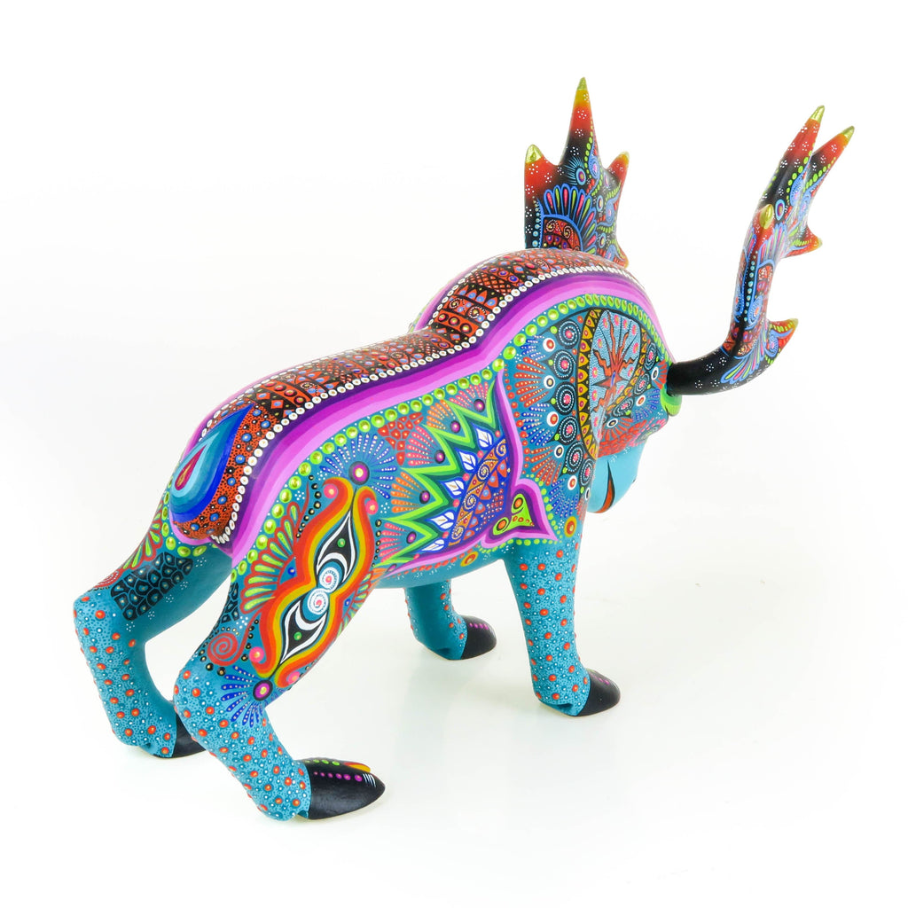 Charging Moose - Oaxacan Alebrije Wood Carving – VivaMexico.com ...