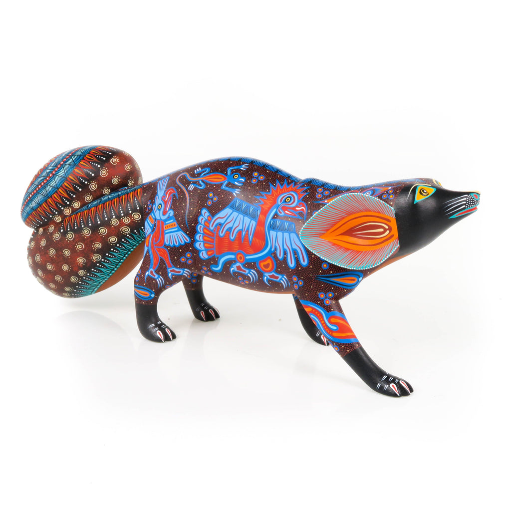 Codex Fox - Oaxacan Alebrije Wood Carving – VivaMexico.com