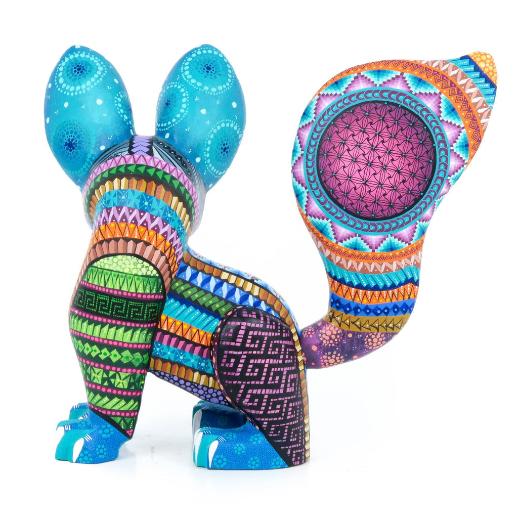 Colorful Fox - Oaxacan Alebrije Wood Carving – VivaMexico.com
