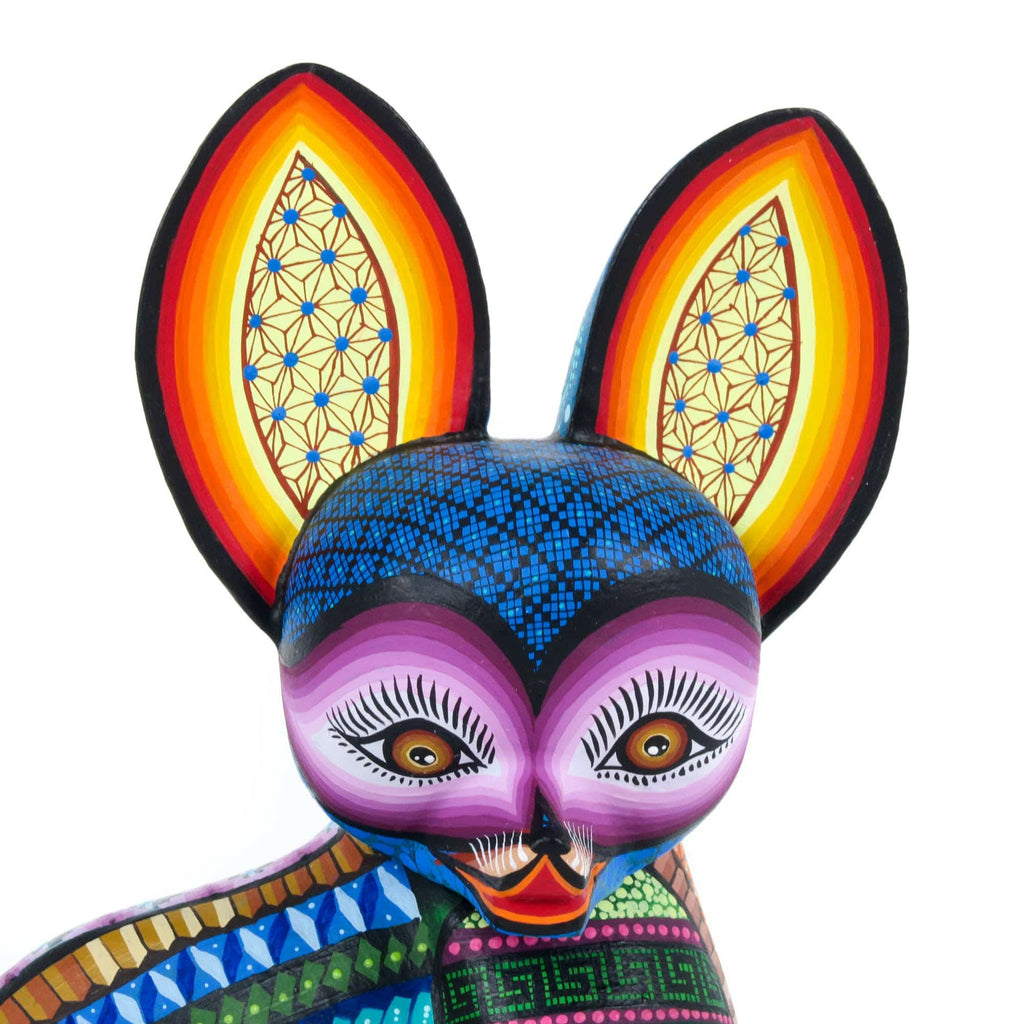 Colorful Fox - Oaxacan Alebrije Wood Carving – VivaMexico.com