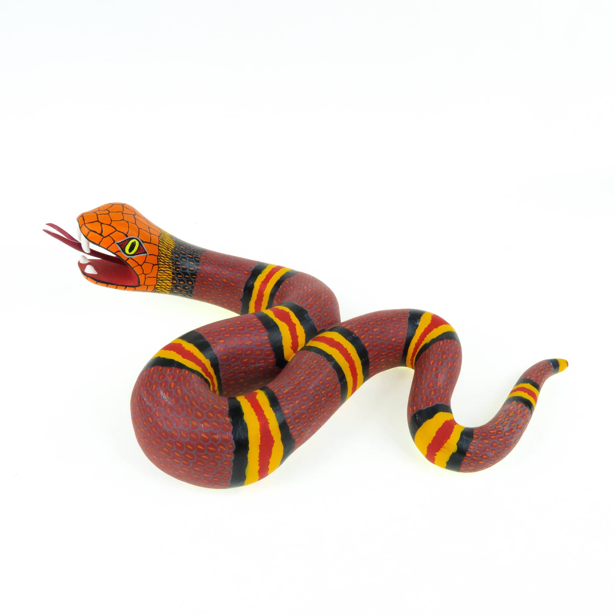 Coral Snake - Oaxacan Alebrije Wood Carving - Damian & Beatriz Morales ...