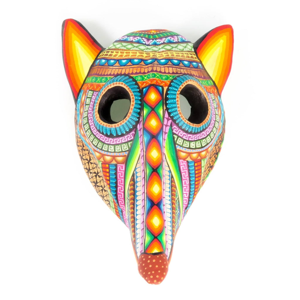 Coyote Mask - Oaxacan Alebrije Wood Carving – VivaMexico.com