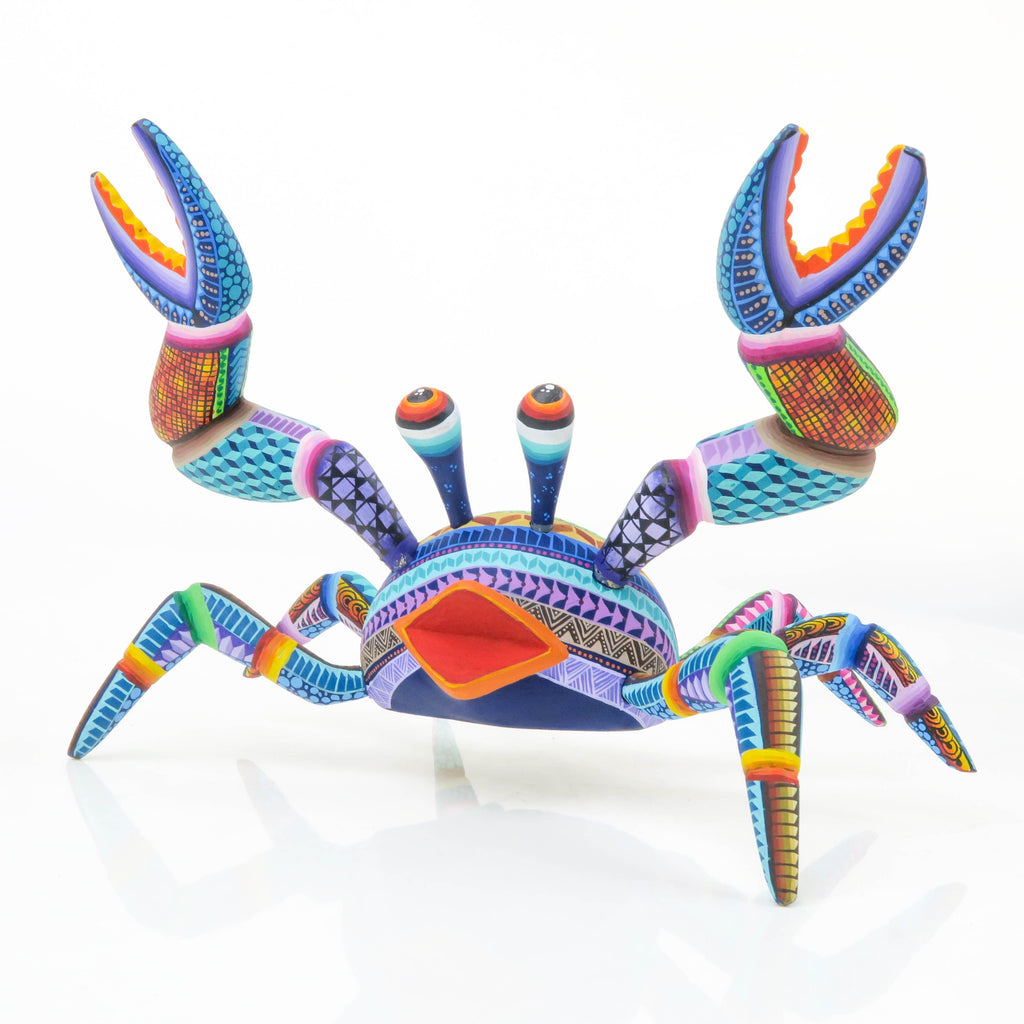 Crab - Oaxacan Alebrije Wood Carving Sculpture – VivaMexico.com
