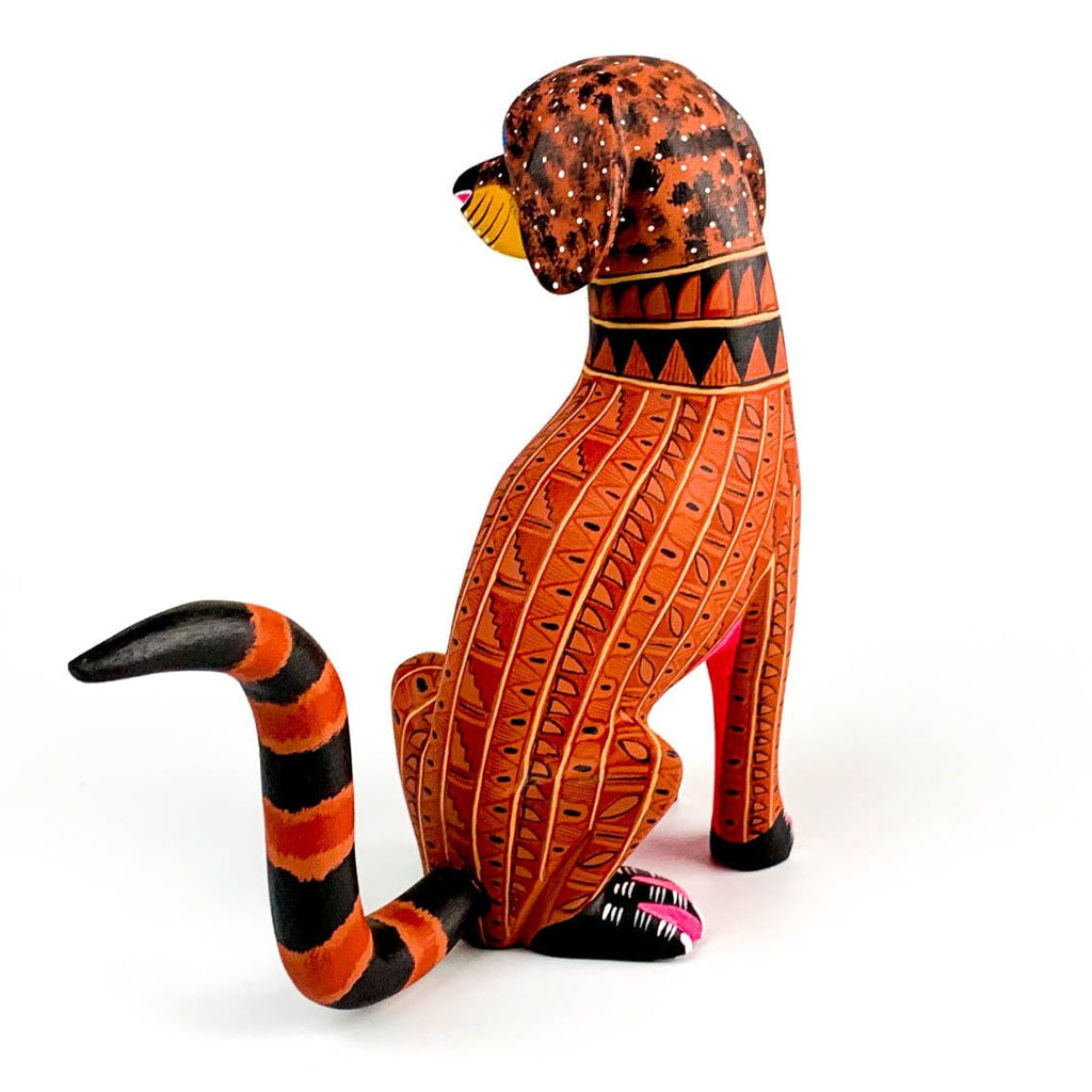 Dachshund Dog- Oaxacan Alebrije Wood Carving