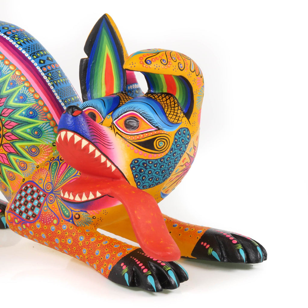 Dante Dog - Oaxacan Alebrije Wood Carving – VivaMexico.com