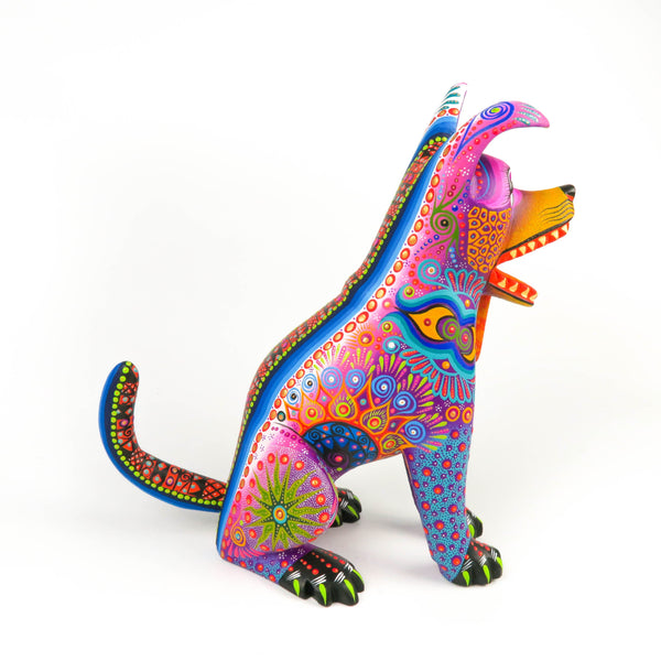 Dante Dog Oaxacan Alebrije Wood Carving Mexican Folk Art Sculpture ...