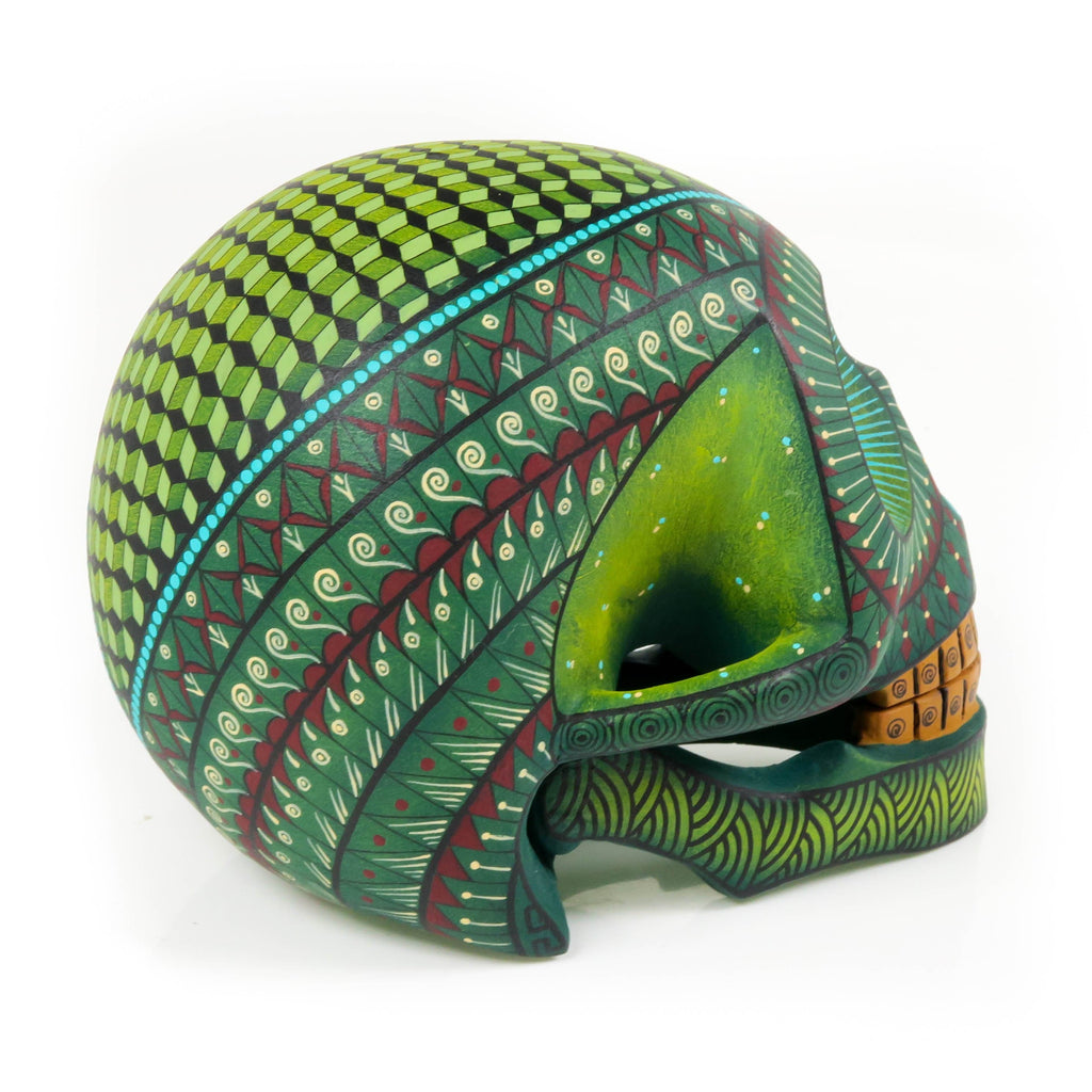 Day of The Dead Skull (Green)