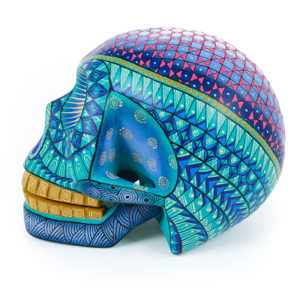 Day of The Dead Skull (Turquoise)