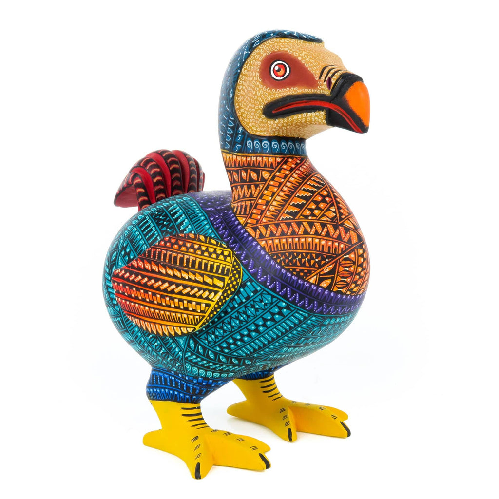 Dodo Bird - Oaxacan Alebrije Wood Carving – VivaMexico.com - Mexican Art