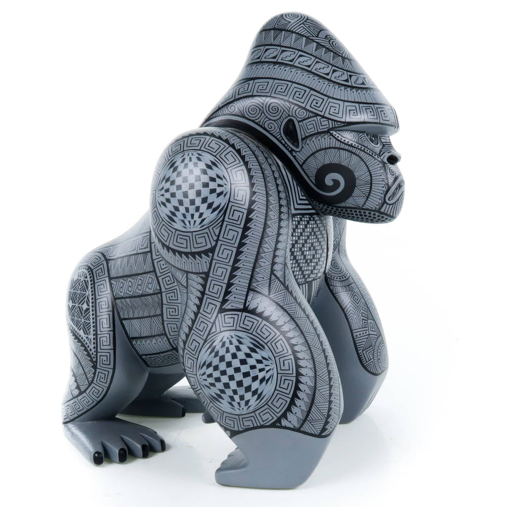 Gorilla - Oaxacan Alebrije Wood Carving - Nestor Melchor