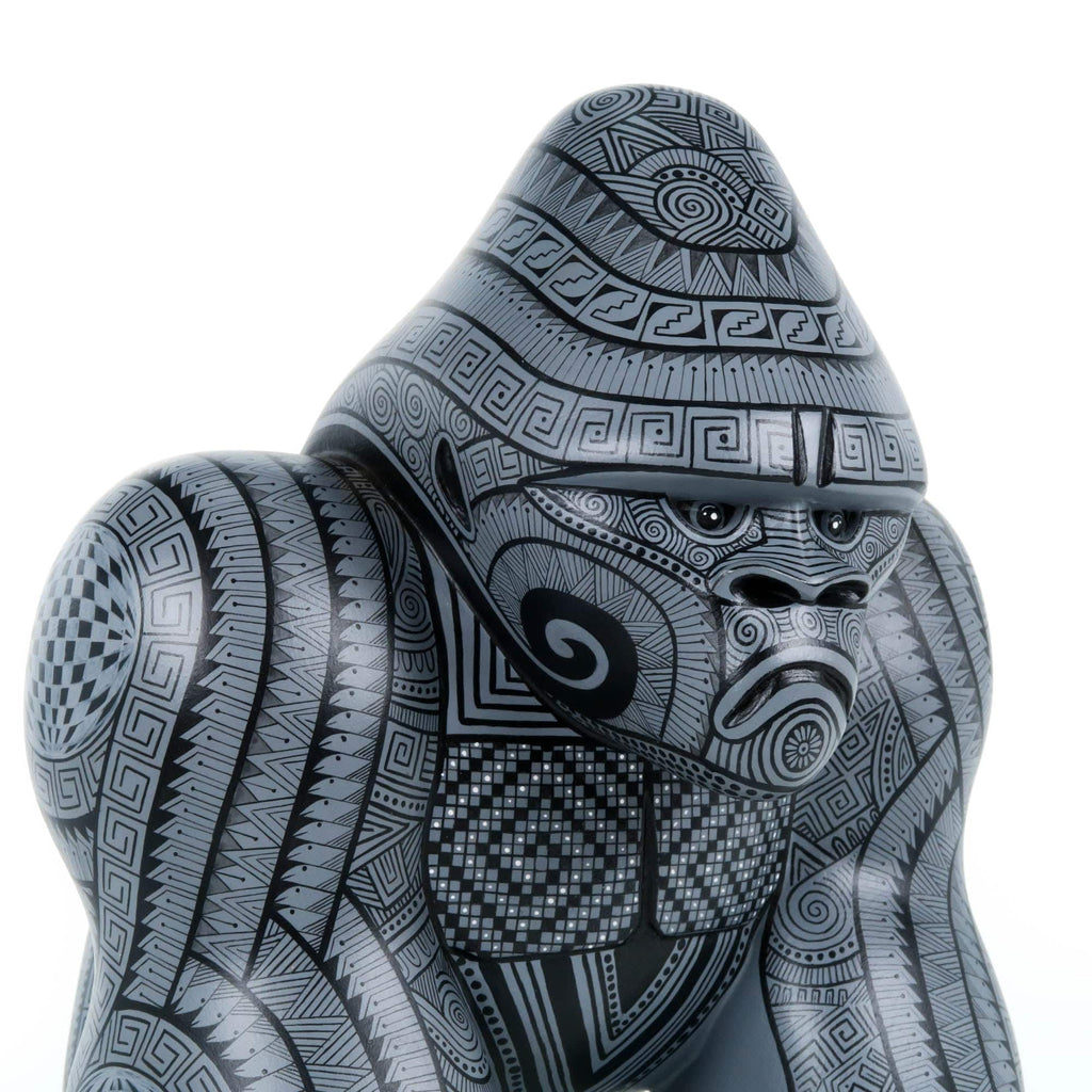Gorilla - Oaxacan Alebrije Wood Carving - Nestor Melchor