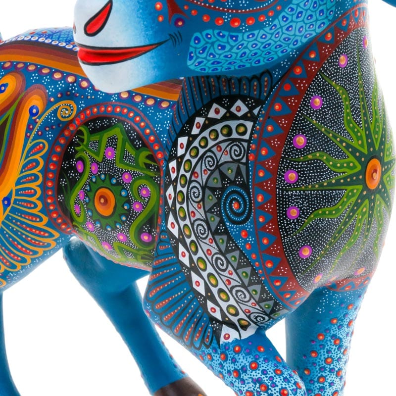 Fabulous Deer - Oaxacan Alebrije Wood Carving – VivaMexico.com