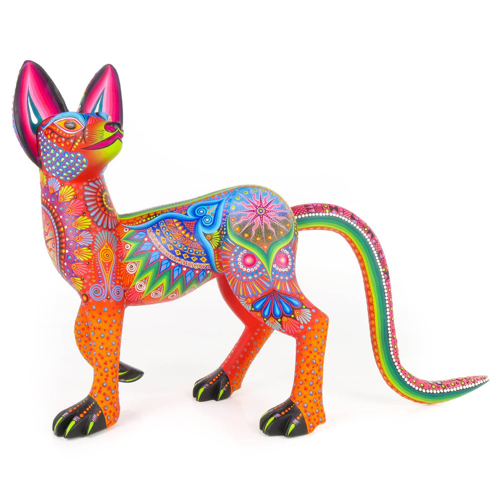 Fabulous Dog - Oaxacan Alebrije Wood Carving – VivaMexico.com