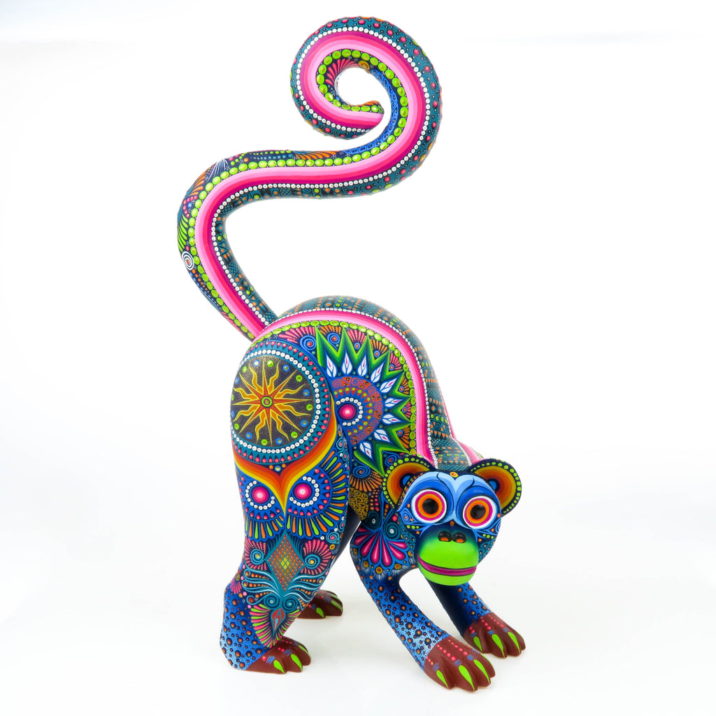 Fabulous Monkey - Oaxacan Alebrije Wood Carving – VivaMexico.com